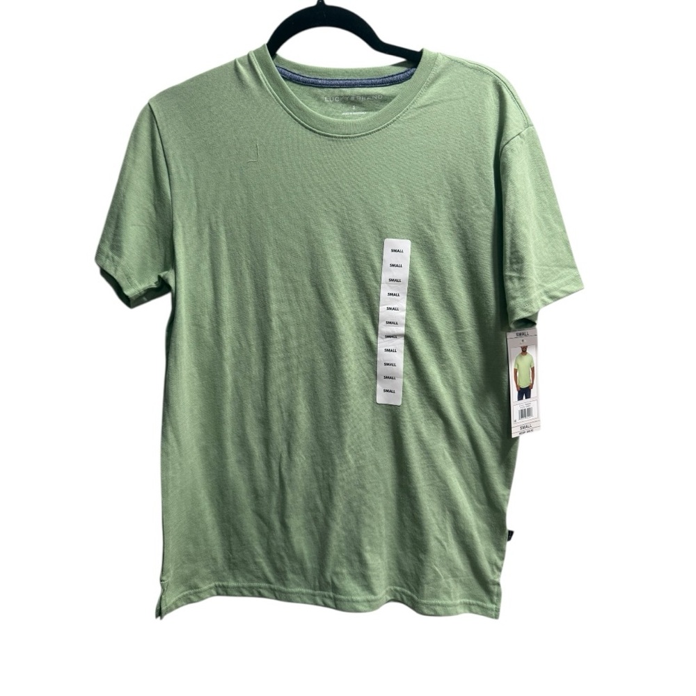 Men’s Green Lucky Brand T-Shirt, Size Small NWT